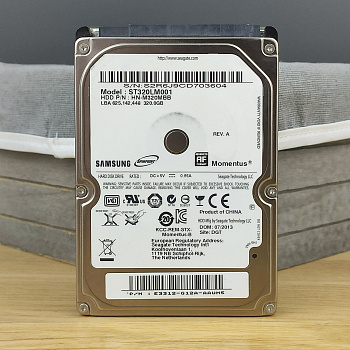 Жесткий диск Samsung Momentus 320GB 8MB 5400RPM 2.5" (ST320LM001) #Used