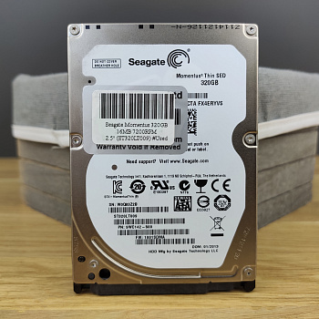 Жесткий диск Seagate Momentus 320GB 16MB 7200RPM 2.5" (ST320LT009) #Used
