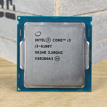 Процессор Intel Core i3-6100T 3.2GHz 3MB s1151-V1 Tray (CM8066201927102) #Used